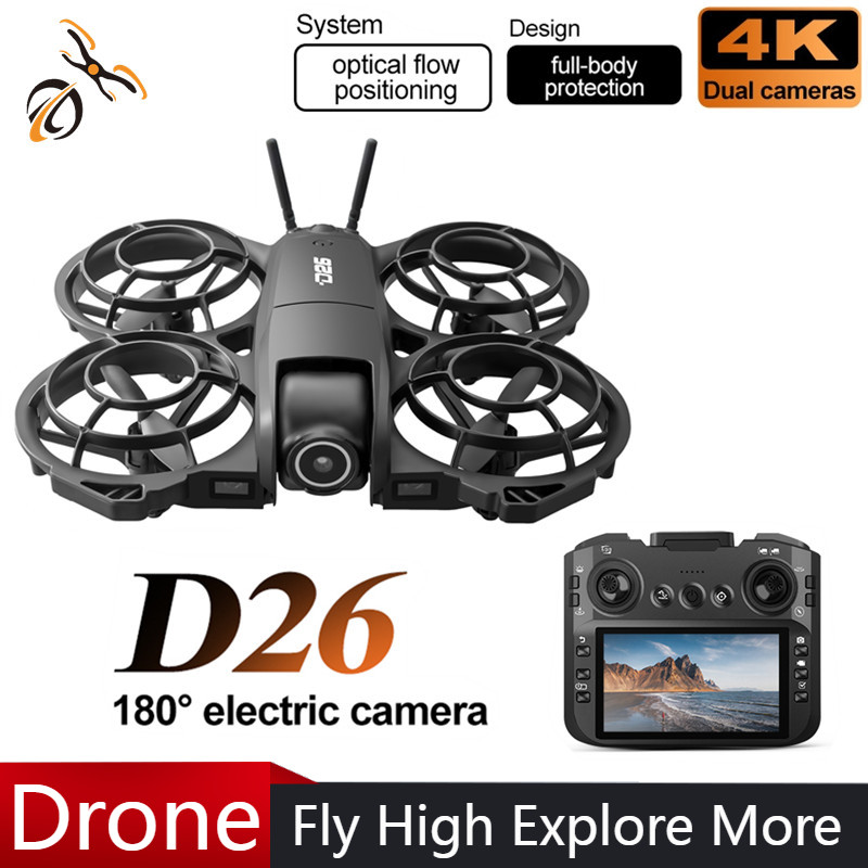Drone Controller Screen - Drone D26 4K Aerial HD 180