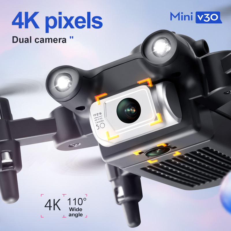 Drone FPV Mini V30 WiFi, Quadc - Drone Controller Screen ulasan dan harga
