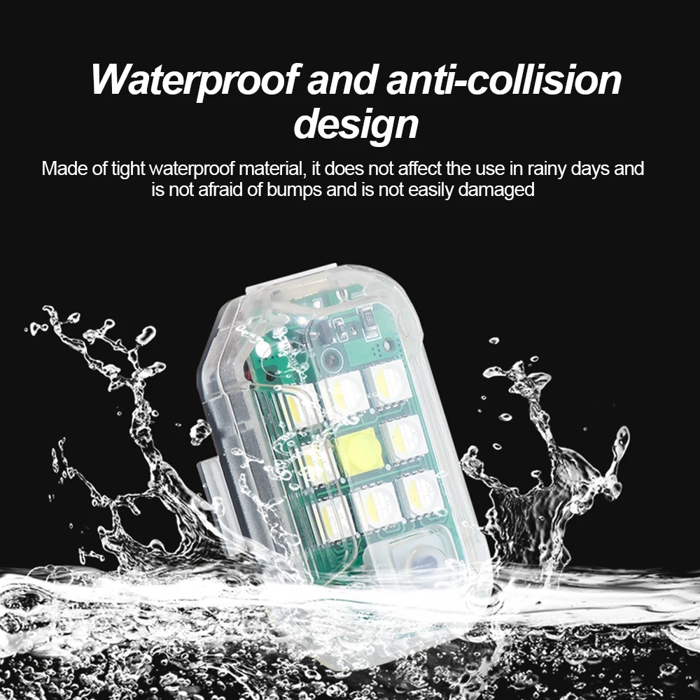 Lampu sorot LED Remote Control - Drone Strobe Light ulasan dan harga