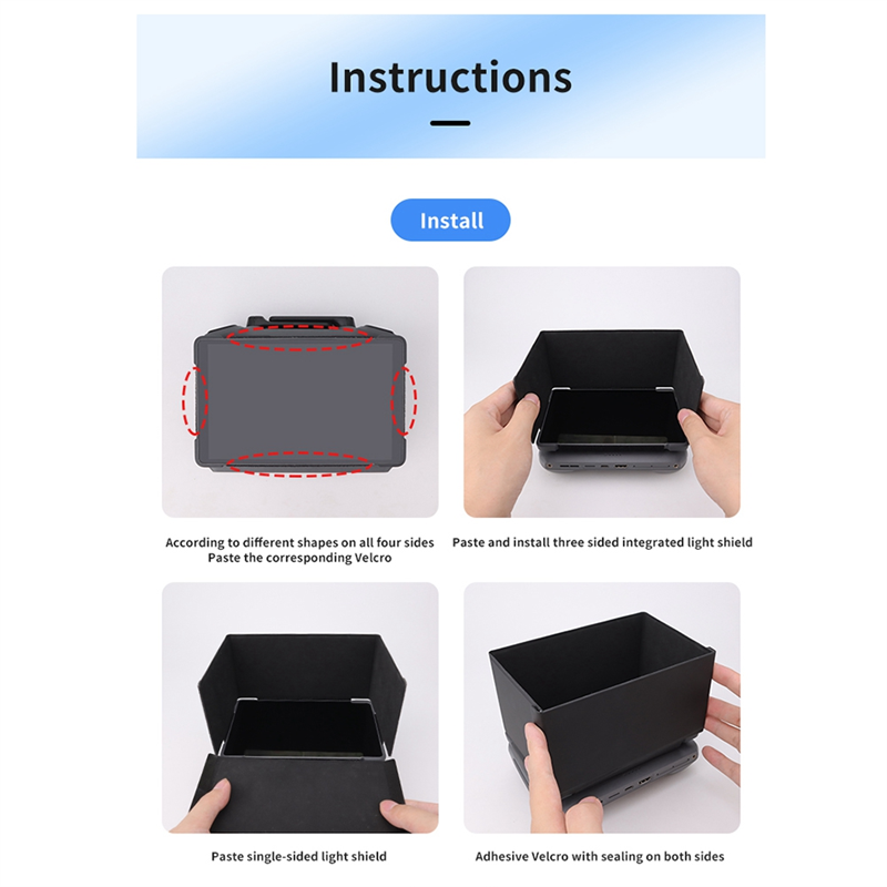 CJSD-untuk DJI Mavic 4 Pro Sun - Drone Controller Hood ulasan dan harga