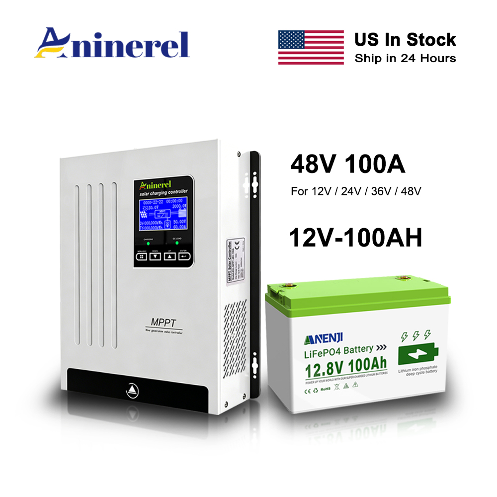Aninerel 100A Solar Charge Con - Drone Solar Charger ulasan dan harga